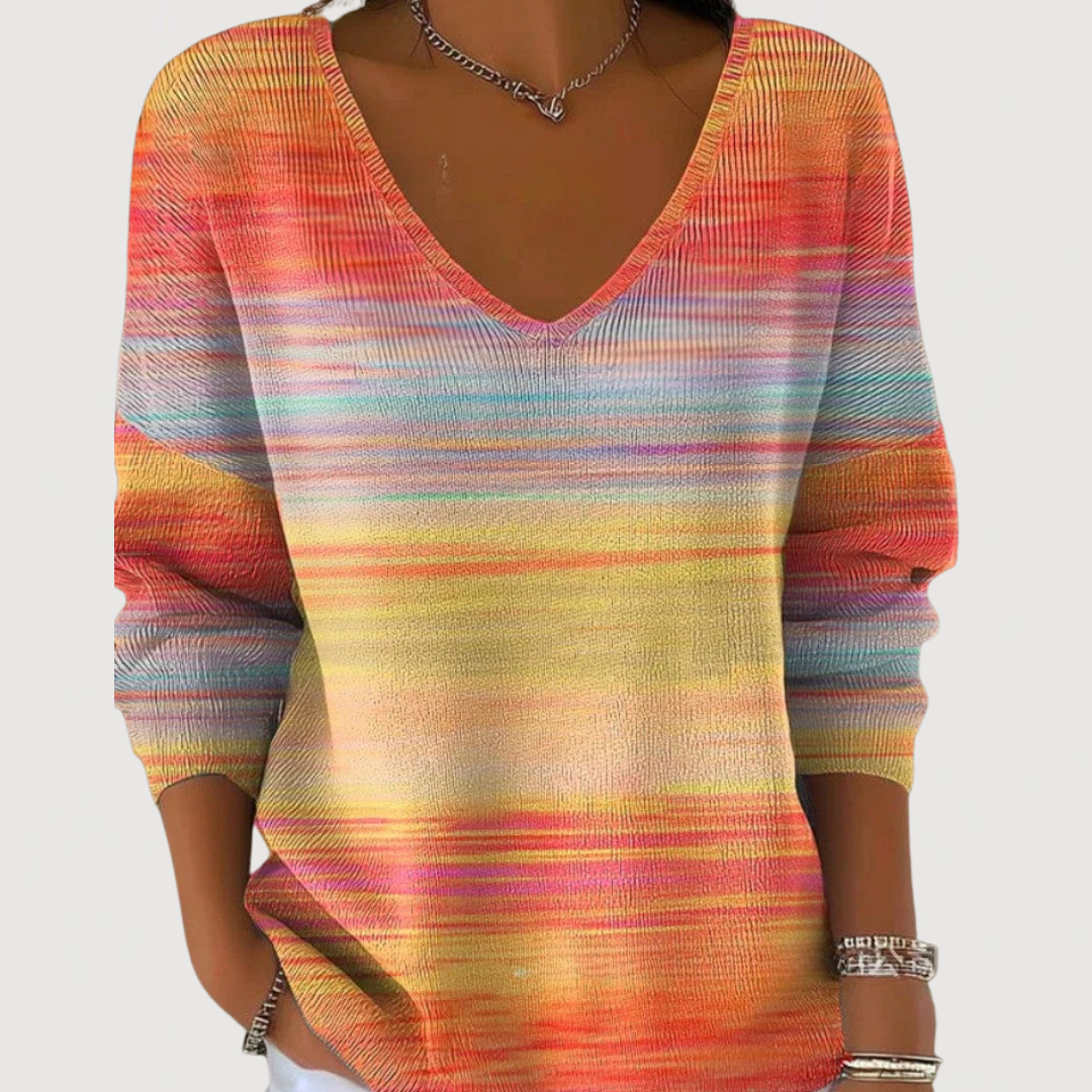 NOLA – COZY V-NECK SWEATER