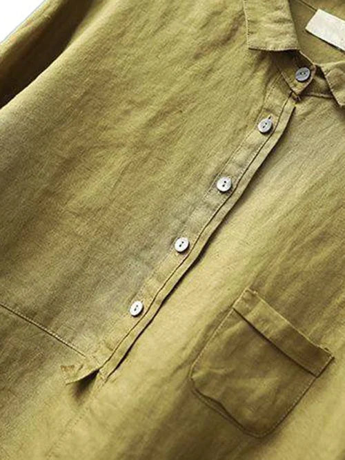 OLIVIA – RELAXED LINEN BLOUSE