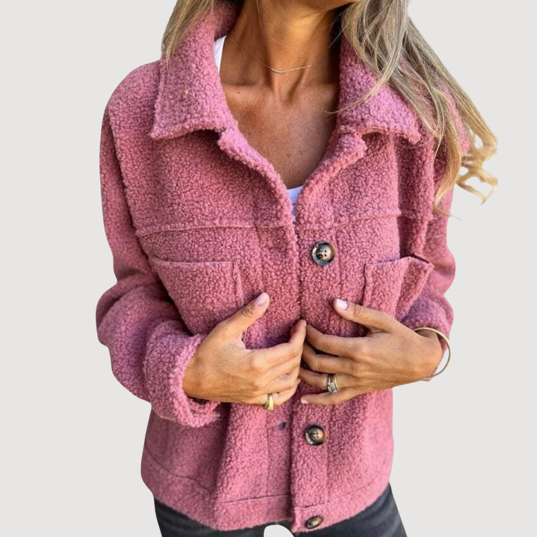 HAILEY  – COZY TEDDY JACKET