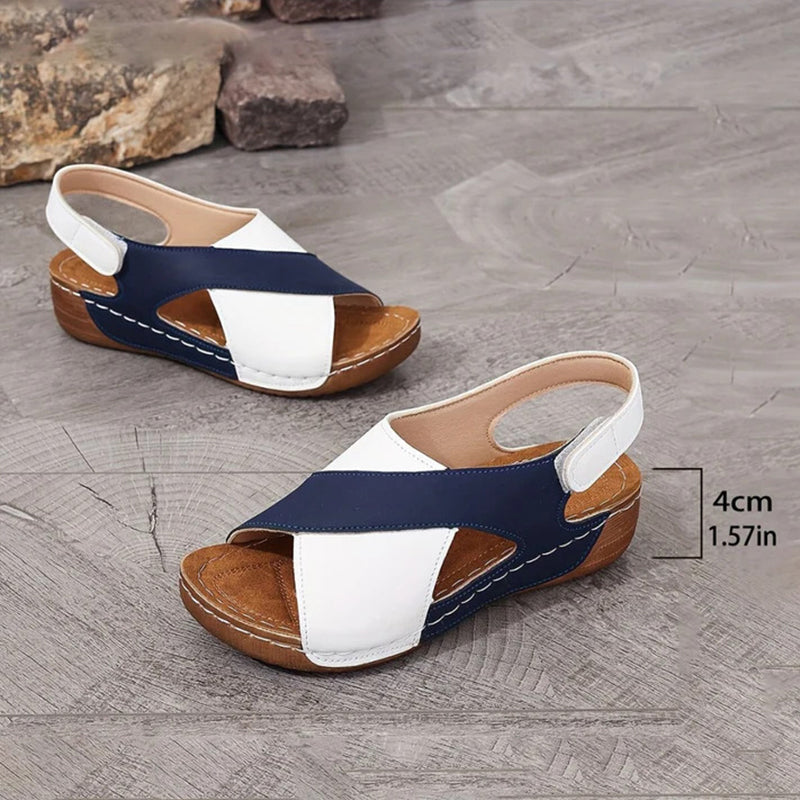 MILA – SUPPORT WEDGE SANDALS