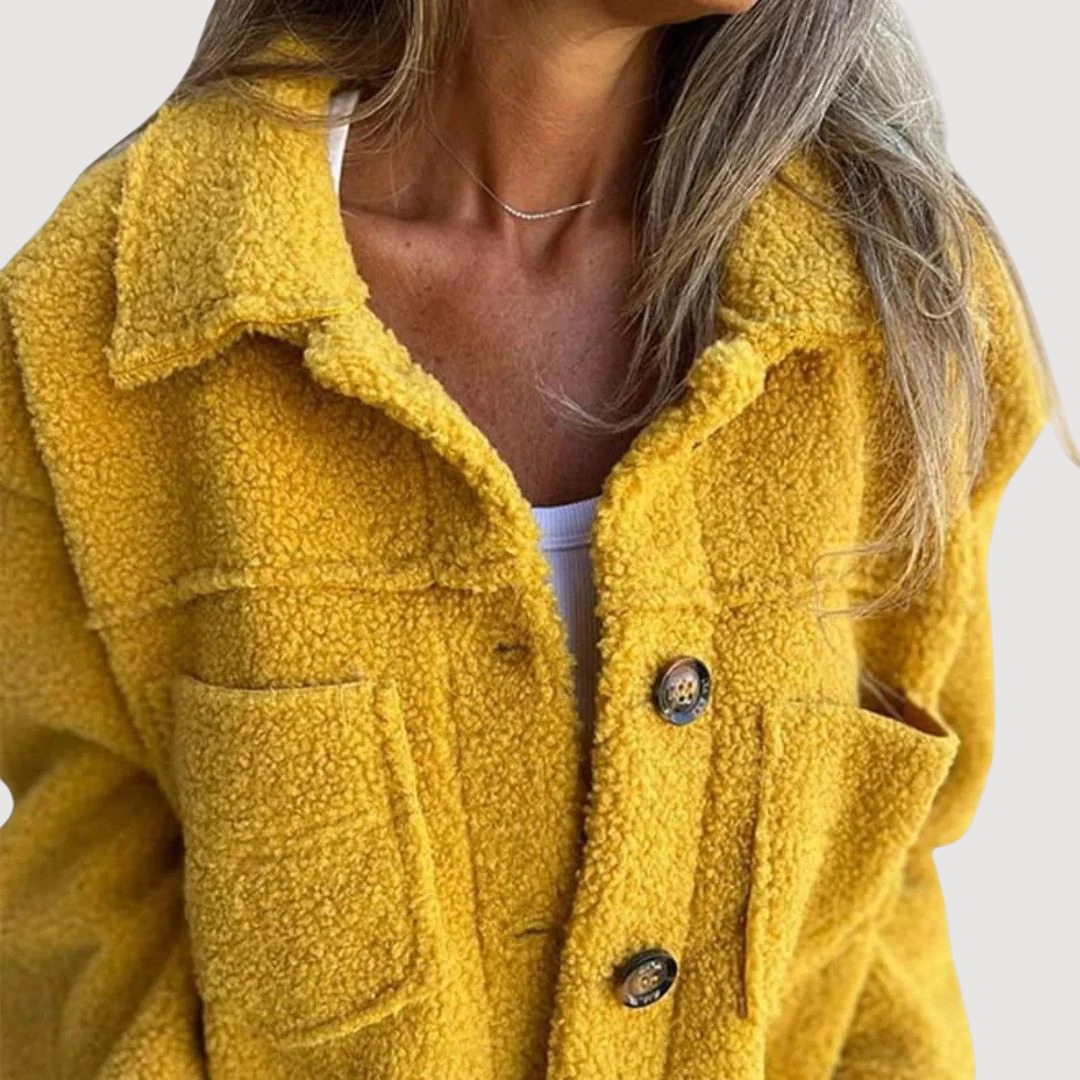 HAILEY  – COZY TEDDY JACKET