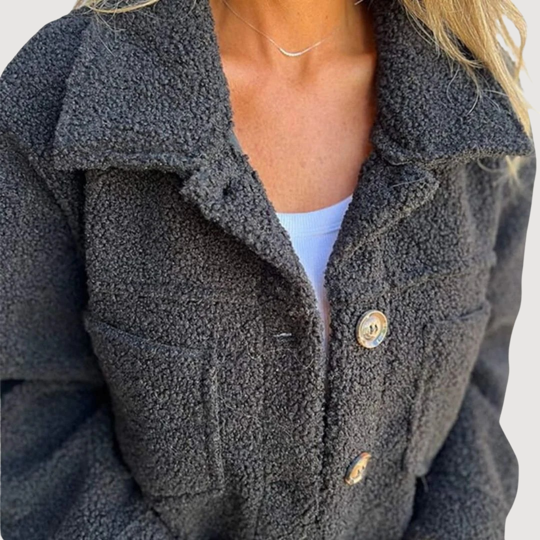 HAILEY  – COZY TEDDY JACKET