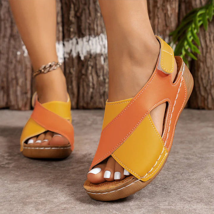 MILA – SUPPORT WEDGE SANDALS