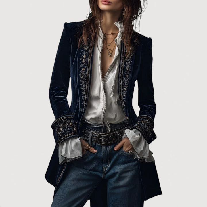 LYDIA – CHIC VELVET JACKET