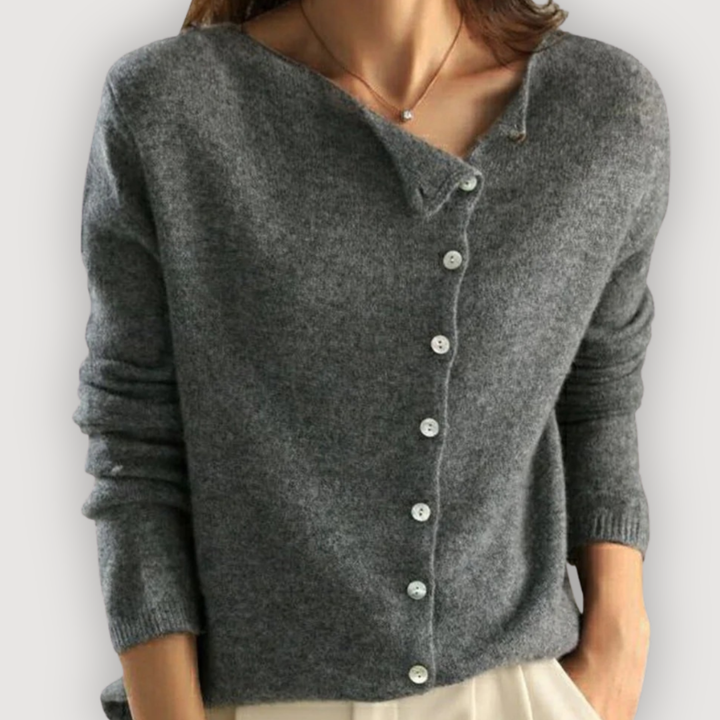ESME – BUTTON KNIT SWEATER