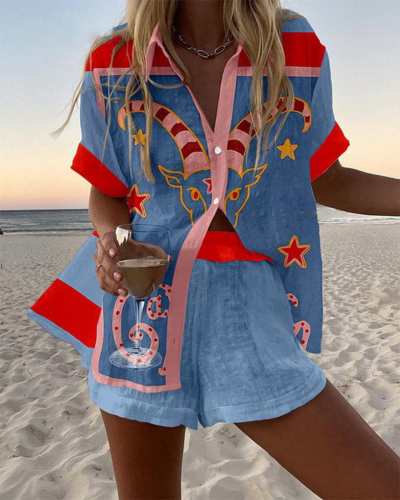 ASTRID – PRINTED SUMMER SET