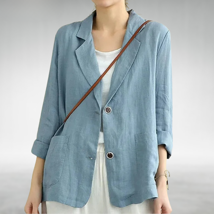 MAREN – LINEN BLAZER