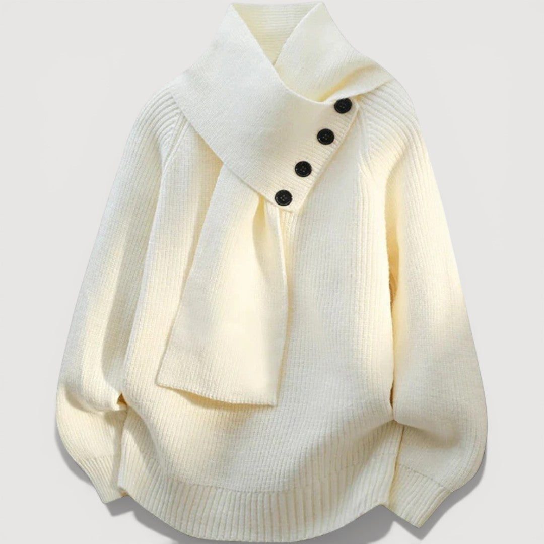 GINA – SHAWL COLLAR JUMPER