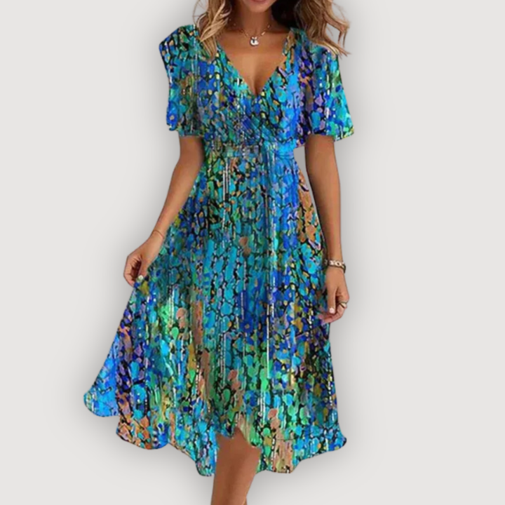 ISLA – FLORAL MIDI DRESS