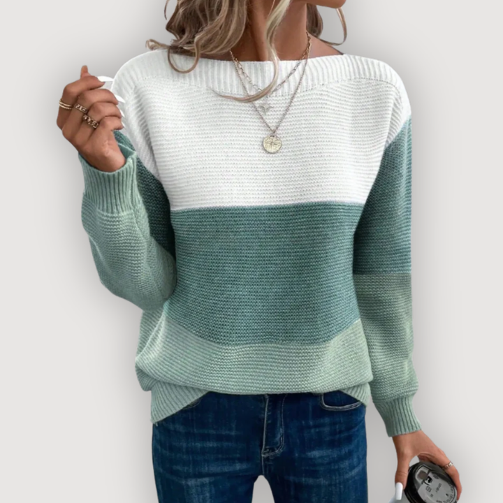 HARPER – COLOURBLOCK SWEATER