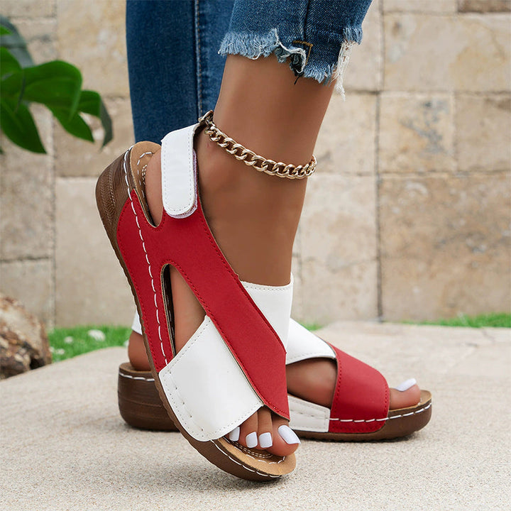 MILA – SUPPORT WEDGE SANDALS