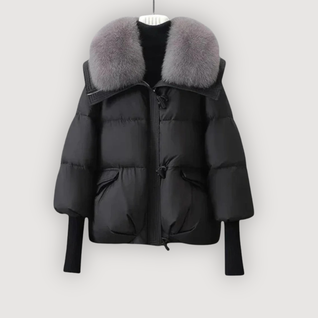 EVETTE – LUXE FUR-COLLAR PUFFER