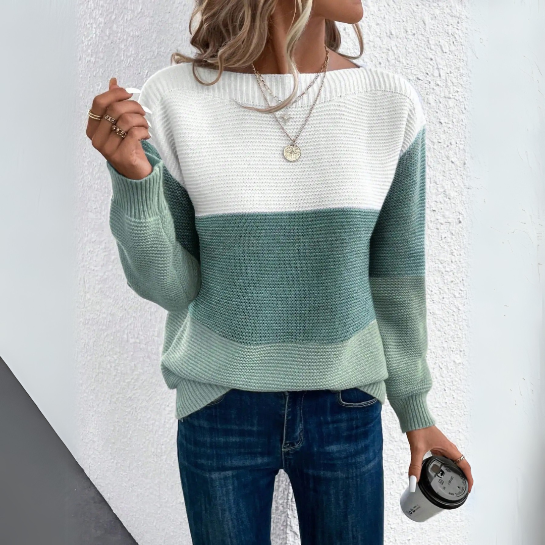 HARPER – COLORBLOCK SWEATER