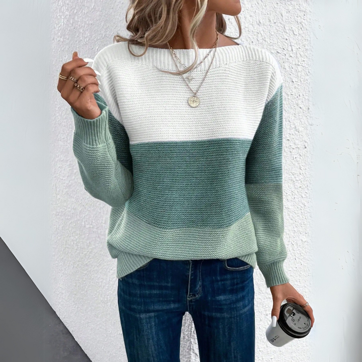 HARPER – COLORBLOCK SWEATER