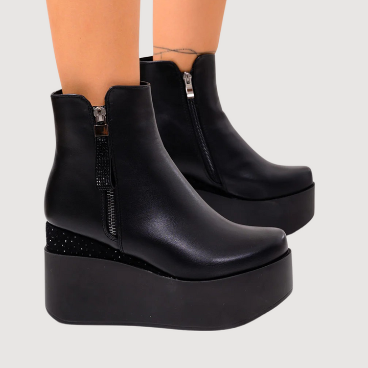 MARGIE – TRENDY PLATFORM BOOTS