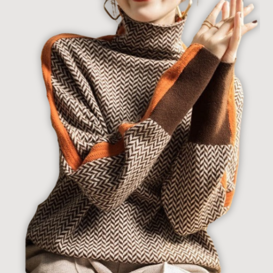 MARY – CHIC TURTLENECK SWEATER
