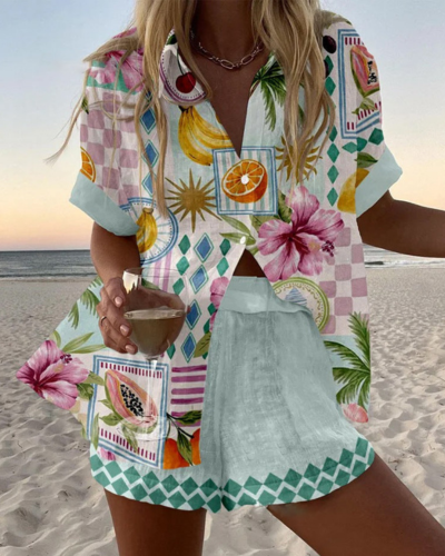 ASTRID – PRINTED SUMMER SET