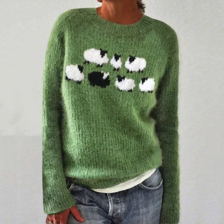 LUCY – SHEEP KNIT SWEATER