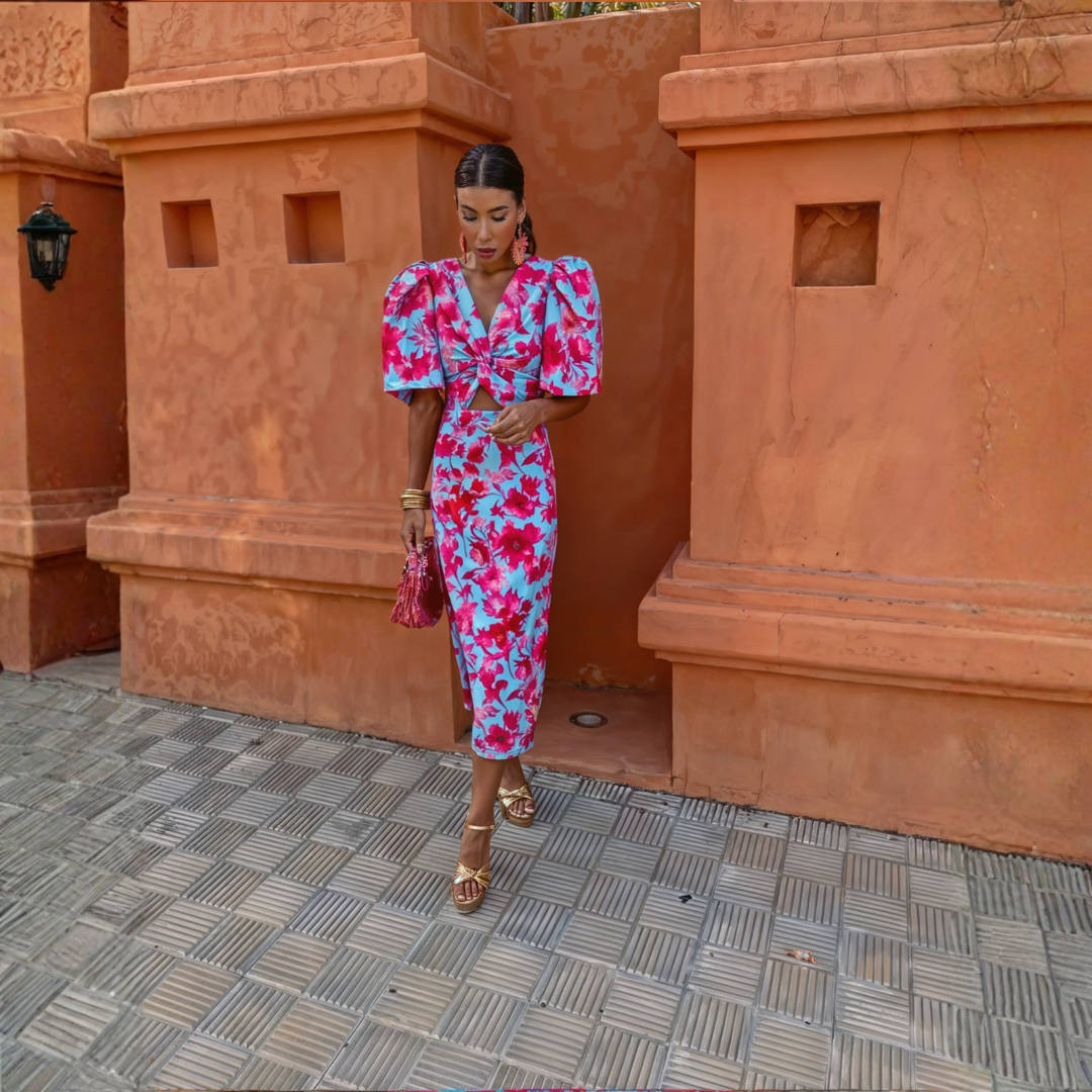 THEODORA – ELEGANT MIDI DRESS