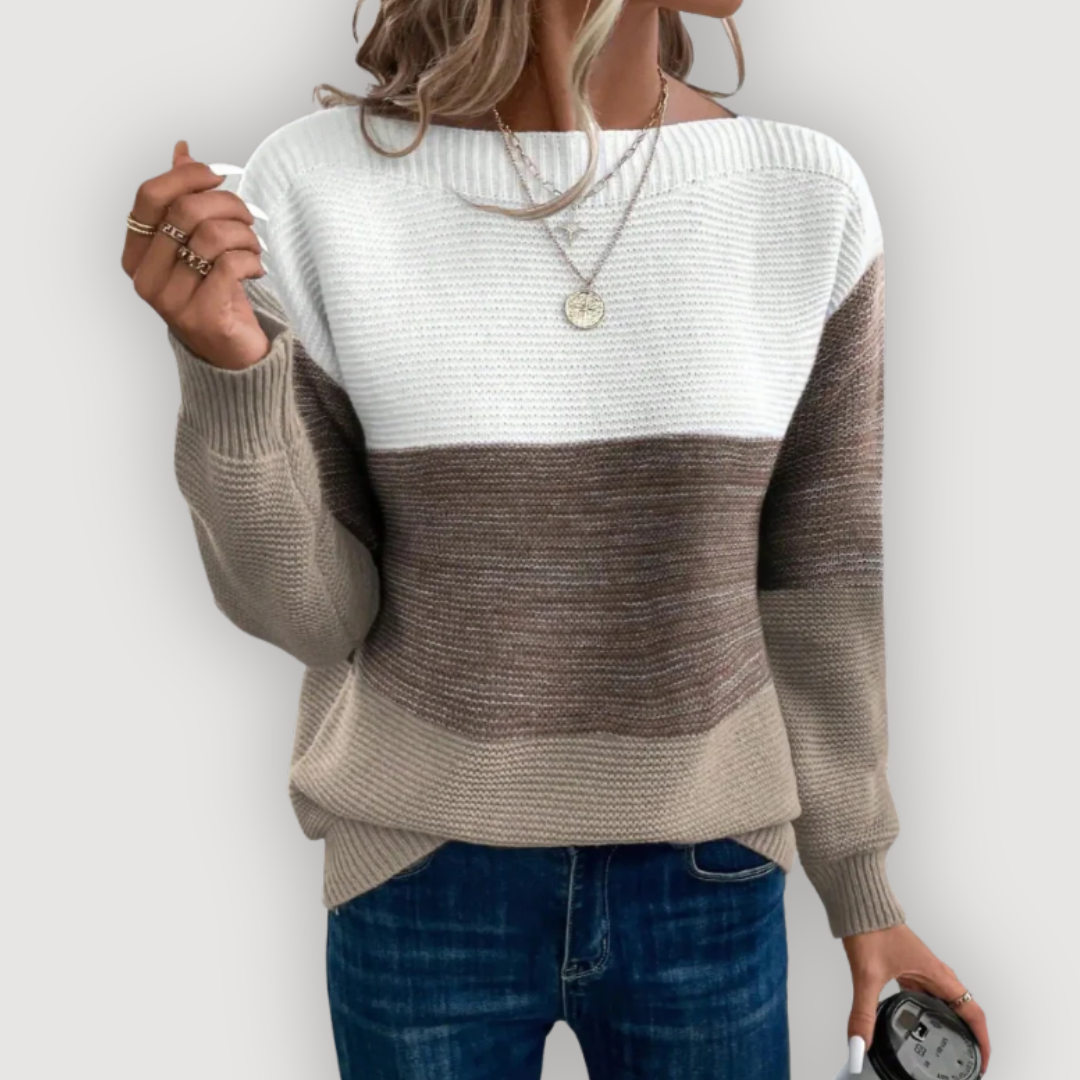 HARPER – COLOURBLOCK SWEATER