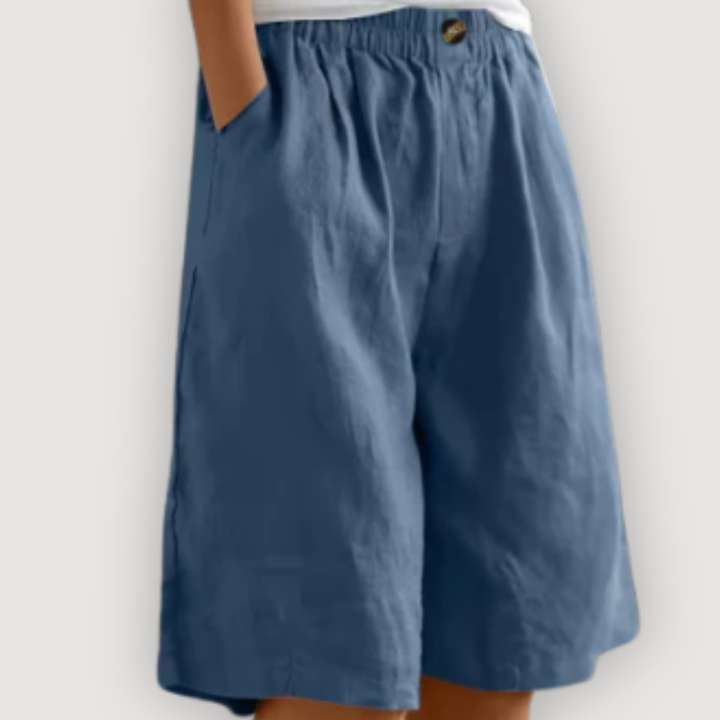 TESSA – RELAXED LINEN SHORTS