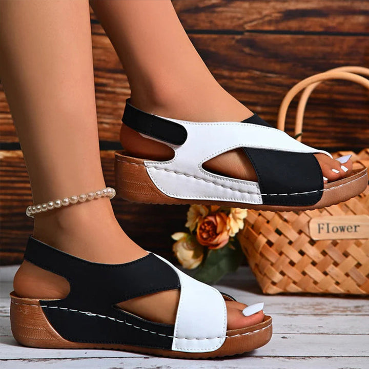 MILA – SUPPORT WEDGE SANDALS