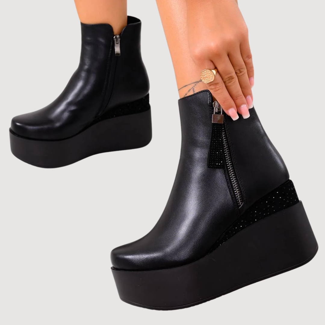 MARGIE – TRENDY PLATFORM BOOTS
