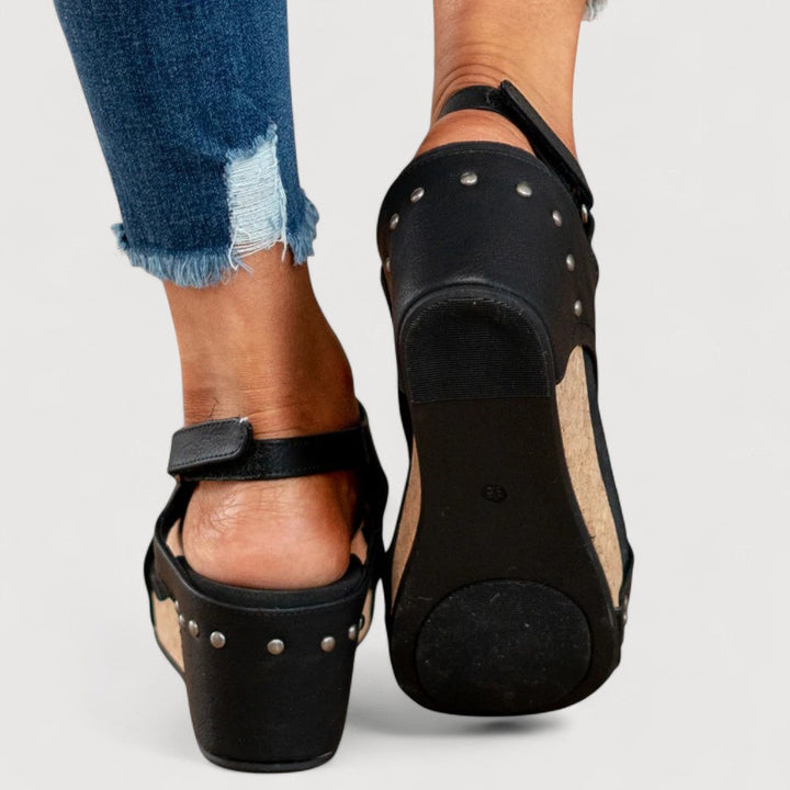 ANNE – COMFY WEDGE SANDALS
