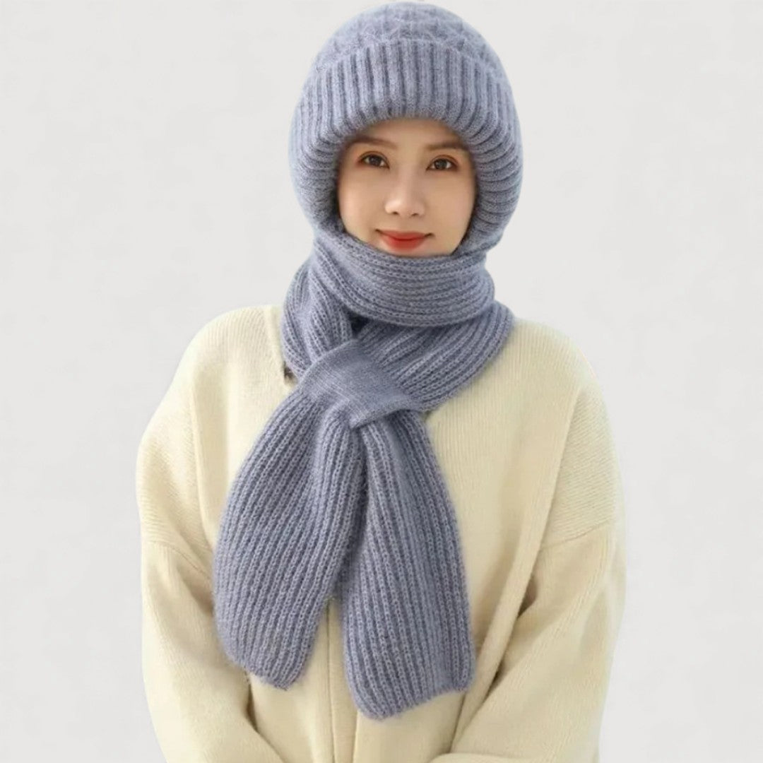 TALIA – WINTER HOODED SCARF