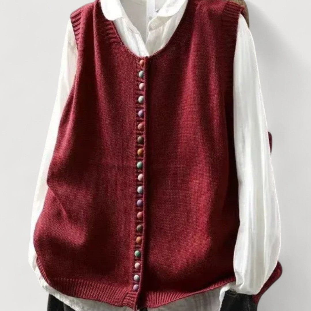 ALINA – CLASSIC KNITTED VEST