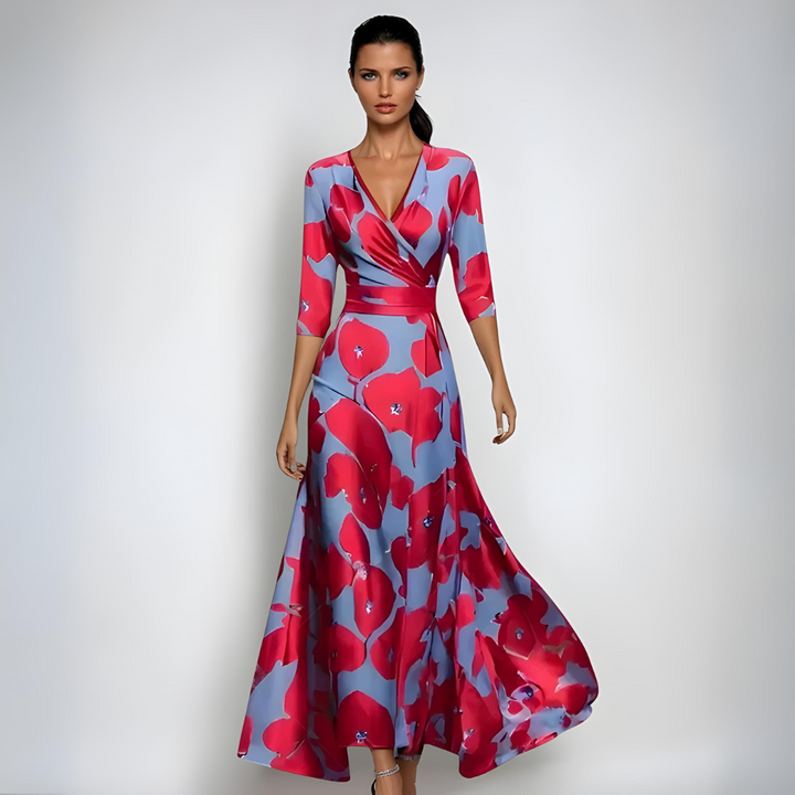 CELINE – FLORAL MAXI DRESS
