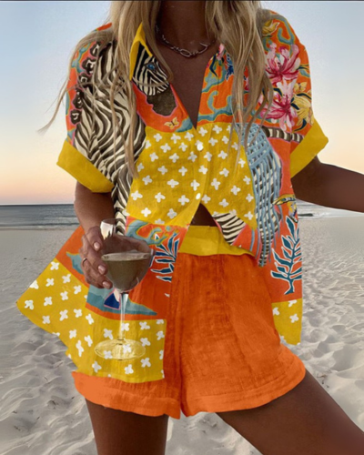 ASTRID – PRINTED SUMMER SET