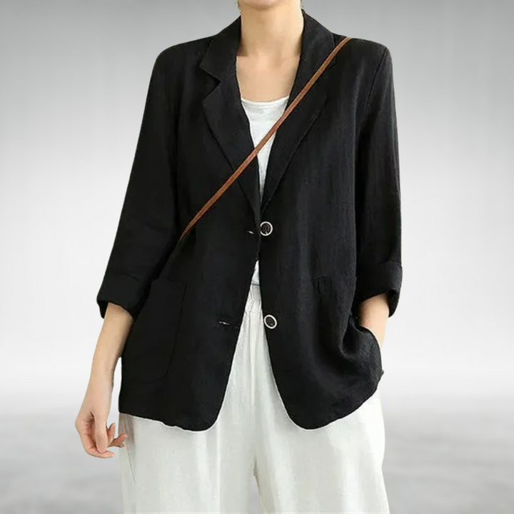MAREN – LINEN BLAZER