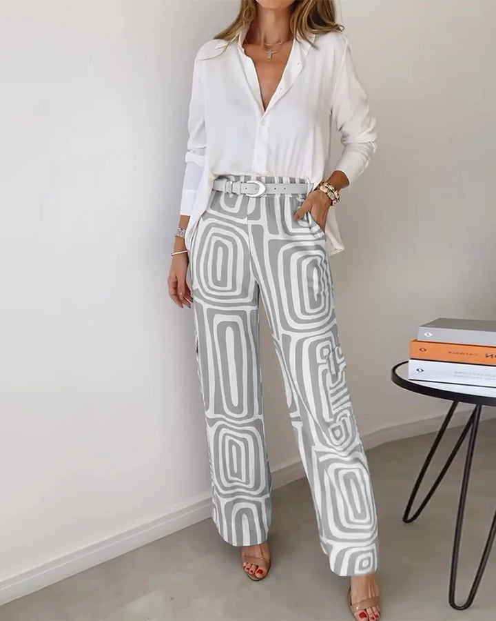 ISABELLA – REFINED TROUSER SET