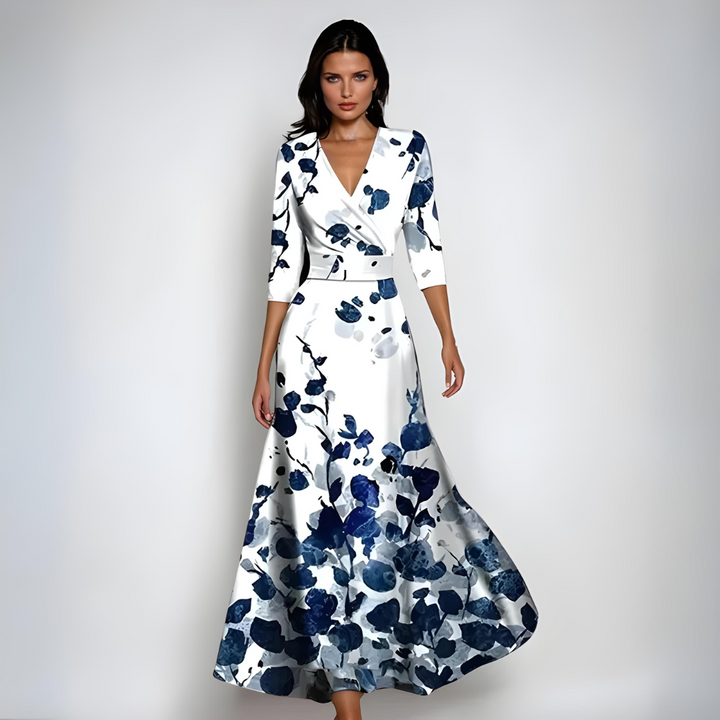 CELINE – FLORAL MAXI DRESS