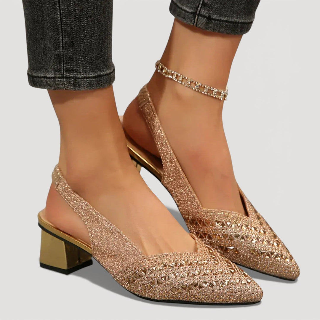 VANESSA –  ELEGANT SLINGBACK HEELS