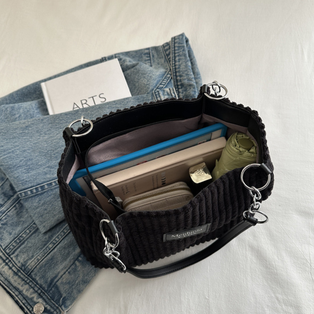 IVY – CORDUROY TOTE BAG