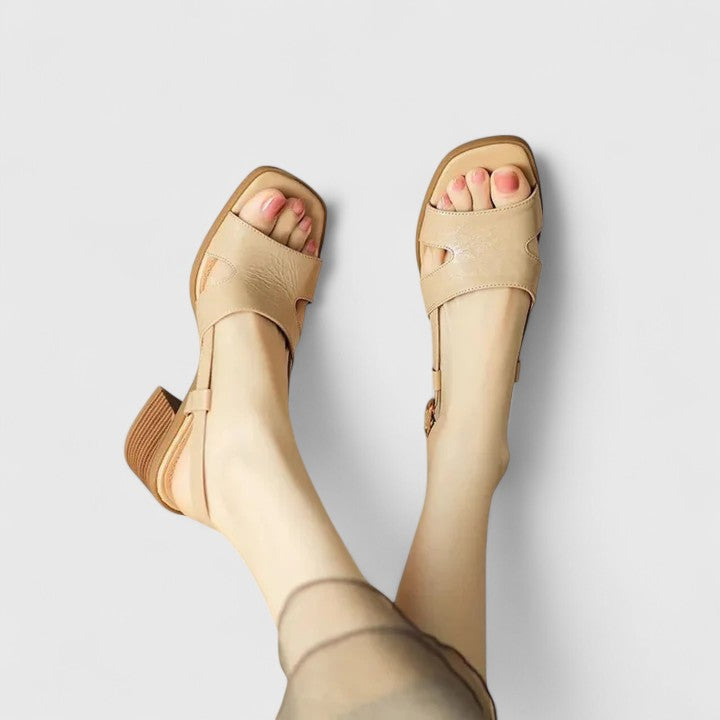 ELLA – BLOCK HEEL SANDALS