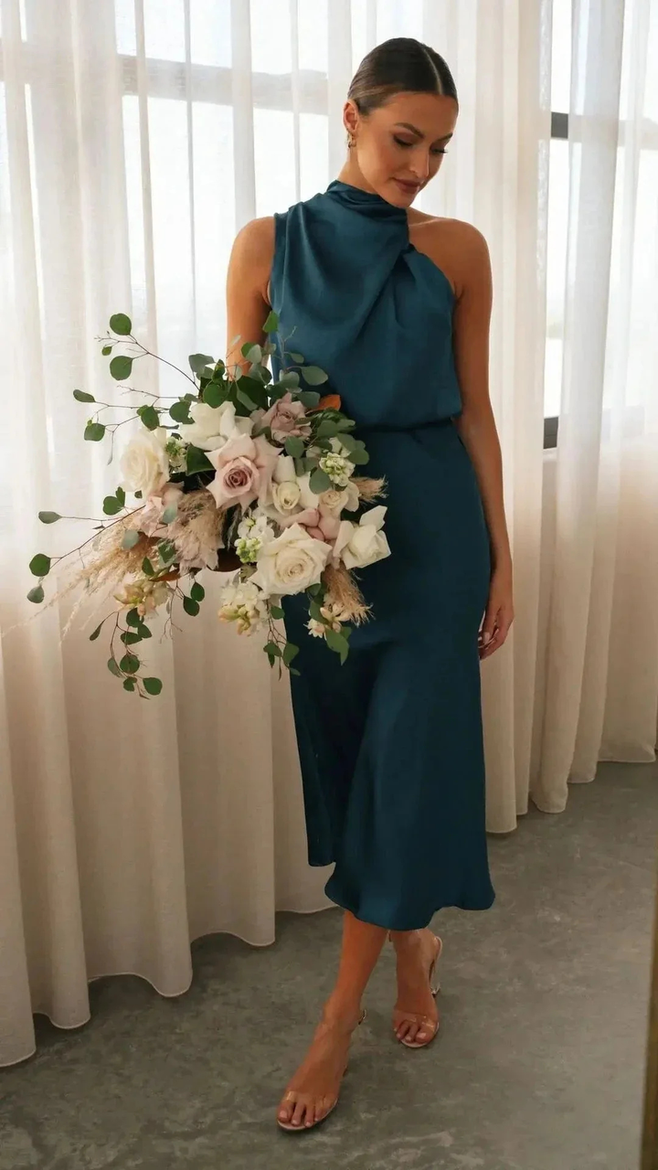 BEATRICE – ELEGANT MIDI DRESS