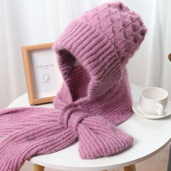 TALIA – WINTER HOODED SCARF