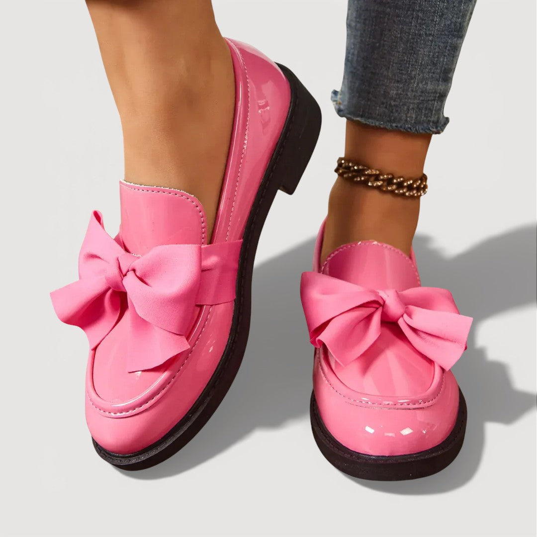 MAERYL – BOW DETAIL LOAFERS