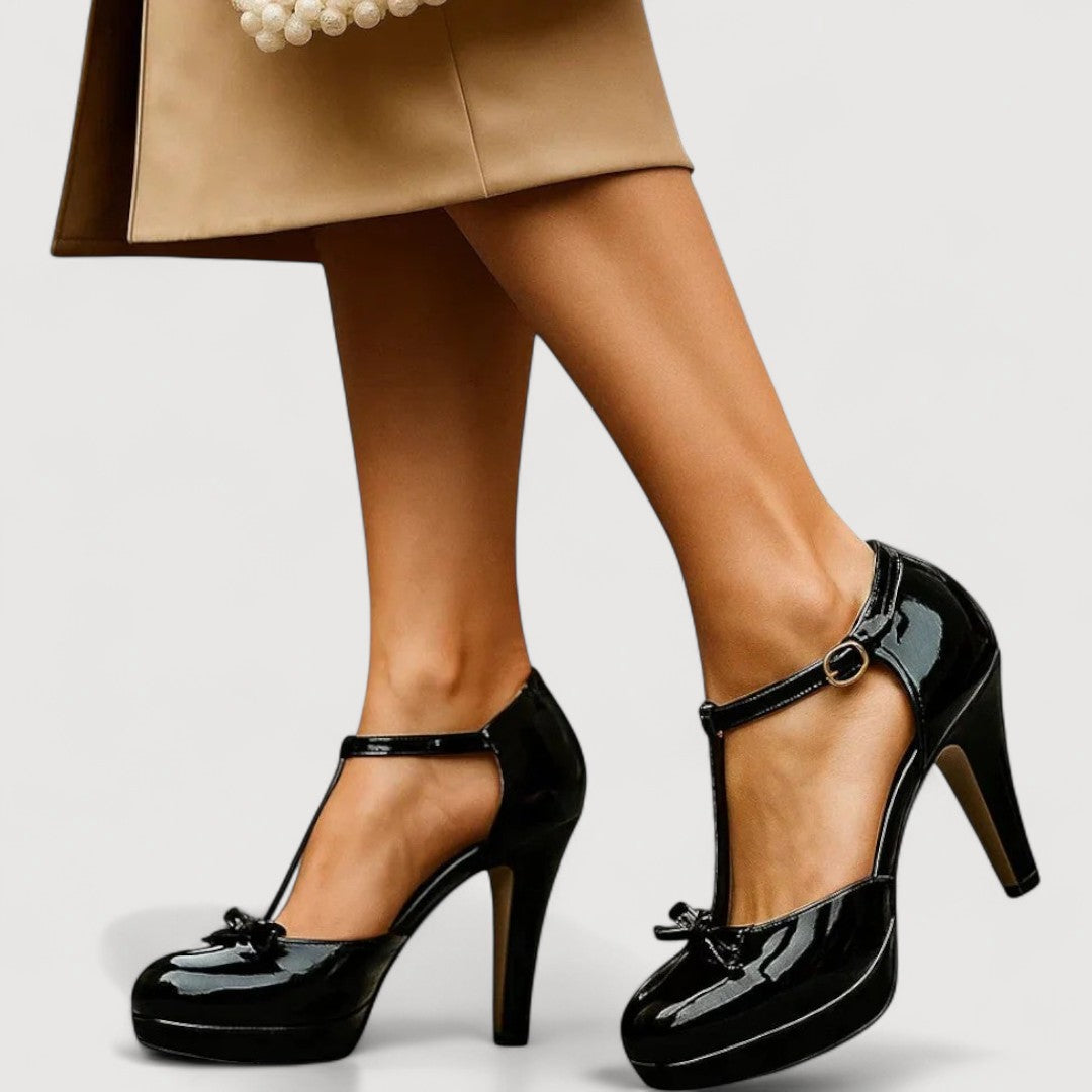 BELLA – ELEGANT T-BAR HEELS