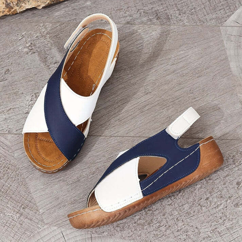 MILA – SUPPORT WEDGE SANDALS