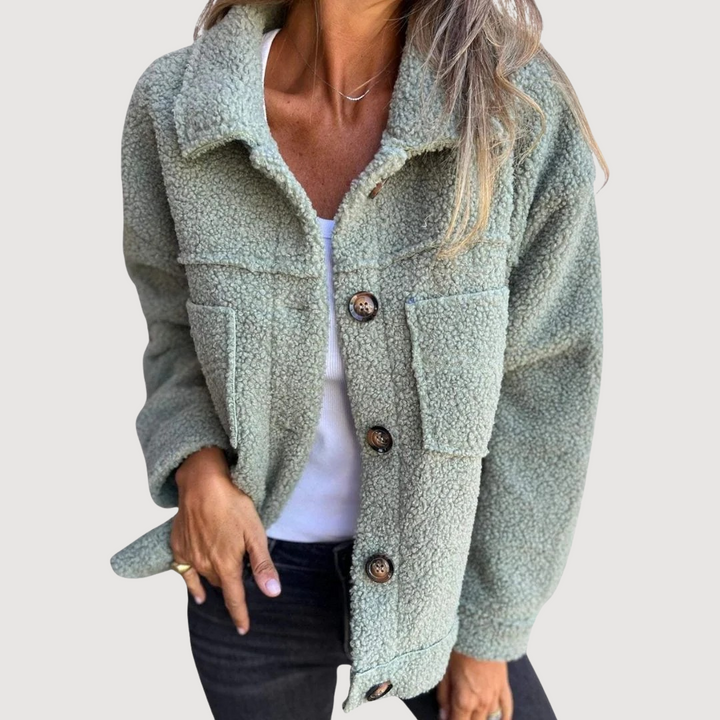 HAILEY  – COZY TEDDY JACKET
