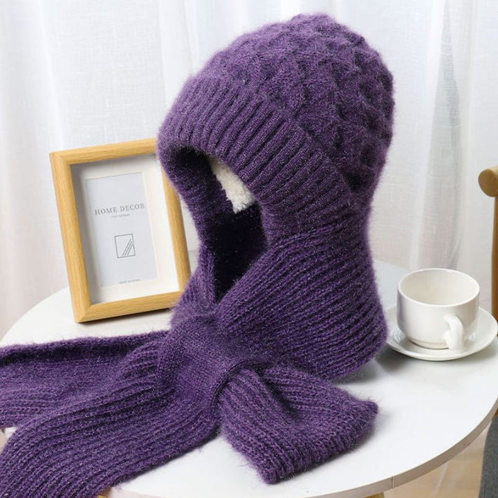 TALIA – WINTER HOODED SCARF