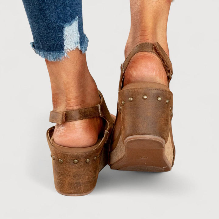 ANNE – COMFY WEDGE SANDALS