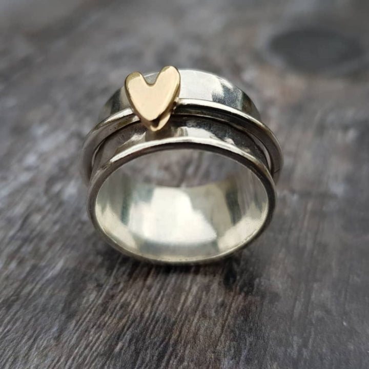 MELY – GOLDEN HEART RING
