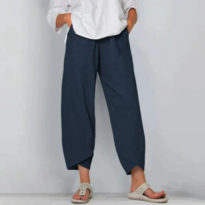 ZARA – RELAXED LINEN PANTS