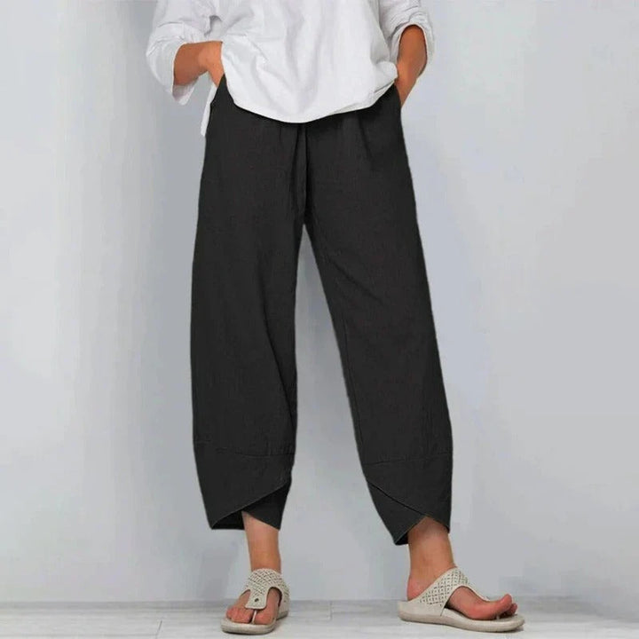 ZARA – RELAXED LINEN PANTS