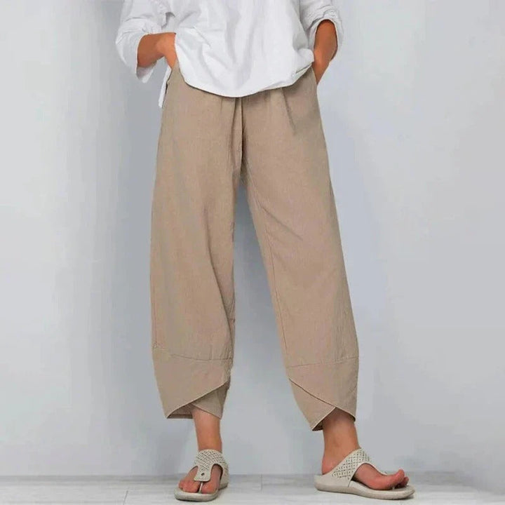 ZARA – RELAXED LINEN PANTS